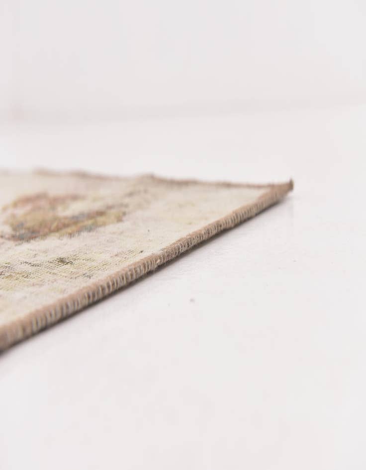 Detail image of 4' 3 x 6' 4 Hand Knotted Ultra Vintage Persian Wool Rug