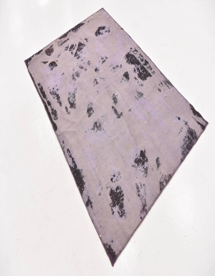 Detail image of  4' x 5' 10  Hand Knotted Ultra Vintage Persian Wool Rug