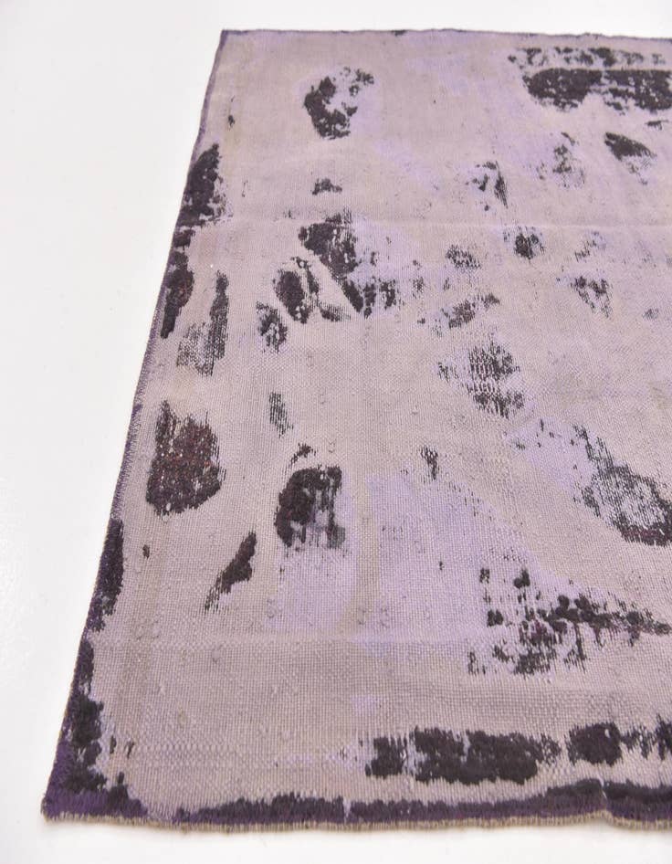 Detail image of  4' x 5' 10  Hand Knotted Ultra Vintage Persian Wool Rug