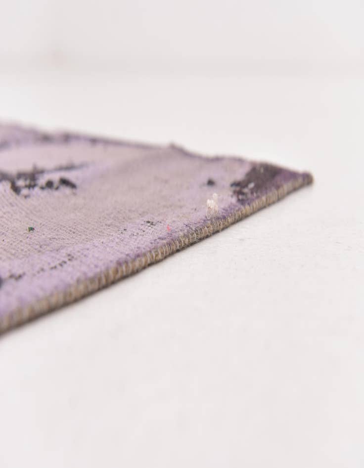 Detail image of  4' x 5' 10  Hand Knotted Ultra Vintage Persian Wool Rug