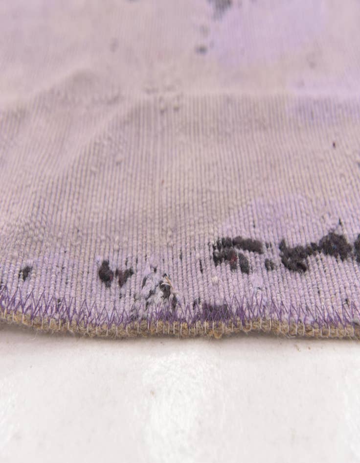 Detail image of  4' x 5' 10  Hand Knotted Ultra Vintage Persian Wool Rug