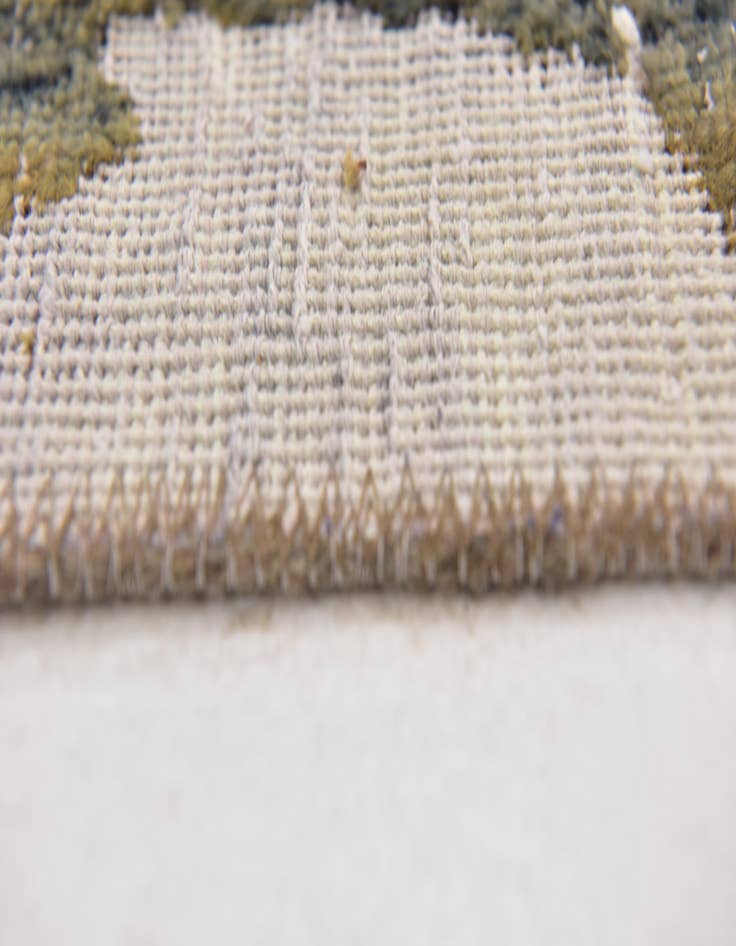 Detail image of  6' x 10'  Hand Knotted Ultra Vintage Persian Wool Rug