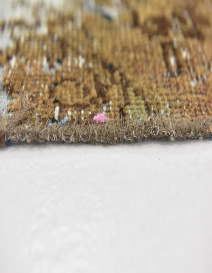 Detail image of  4' x 5' 8  Hand Knotted Ultra Vintage Persian Wool Rug