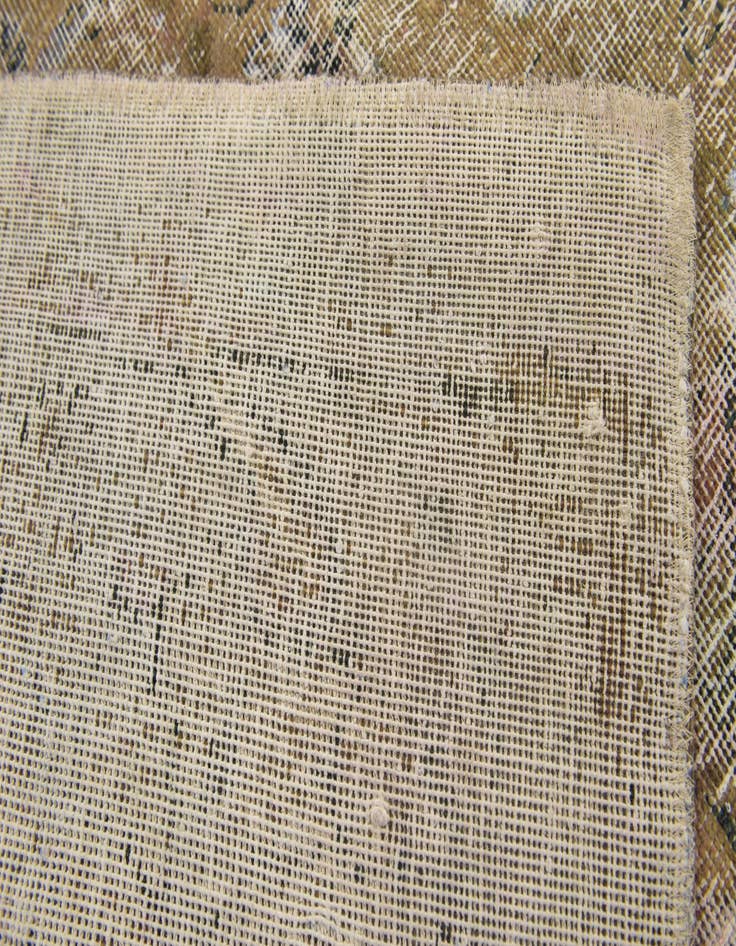 Detail image of  3' 5 x 4' 5  Hand Knotted Ultra Vintage Persian Wool Rug