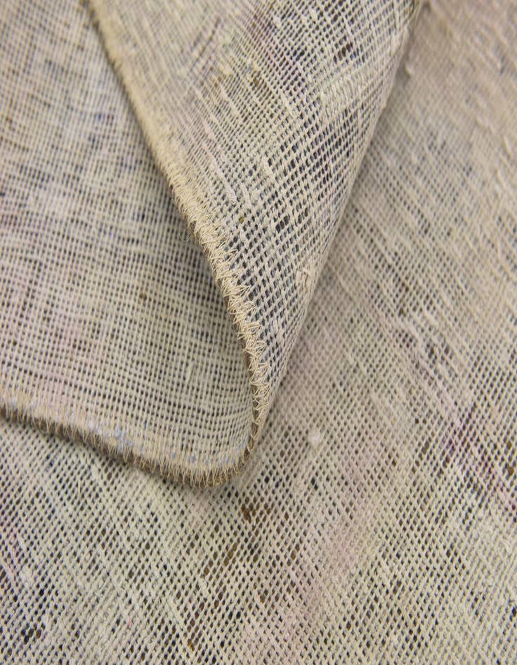 Detail image of  3' 5 x 4' 5  Hand Knotted Ultra Vintage Persian Wool Rug