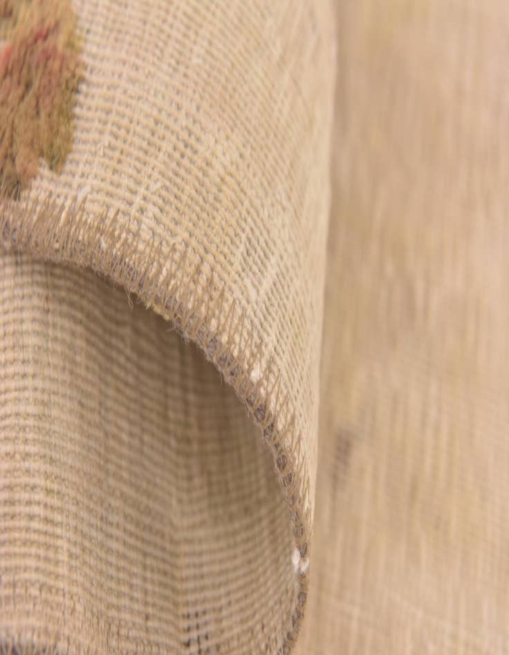 Detail image of  2' 8 x 5'  Hand Knotted Ultra Vintage Persian Wool Rug