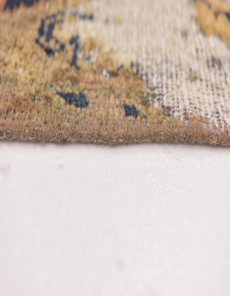 Detail image of  4' x 5' 6  Hand Knotted Ultra Vintage Persian Wool Rug