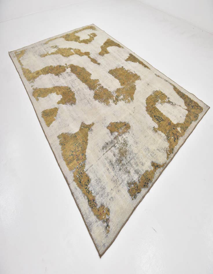 Detail image of  8' x 11' 8  Hand Knotted Ultra Vintage Persian Wool Rug