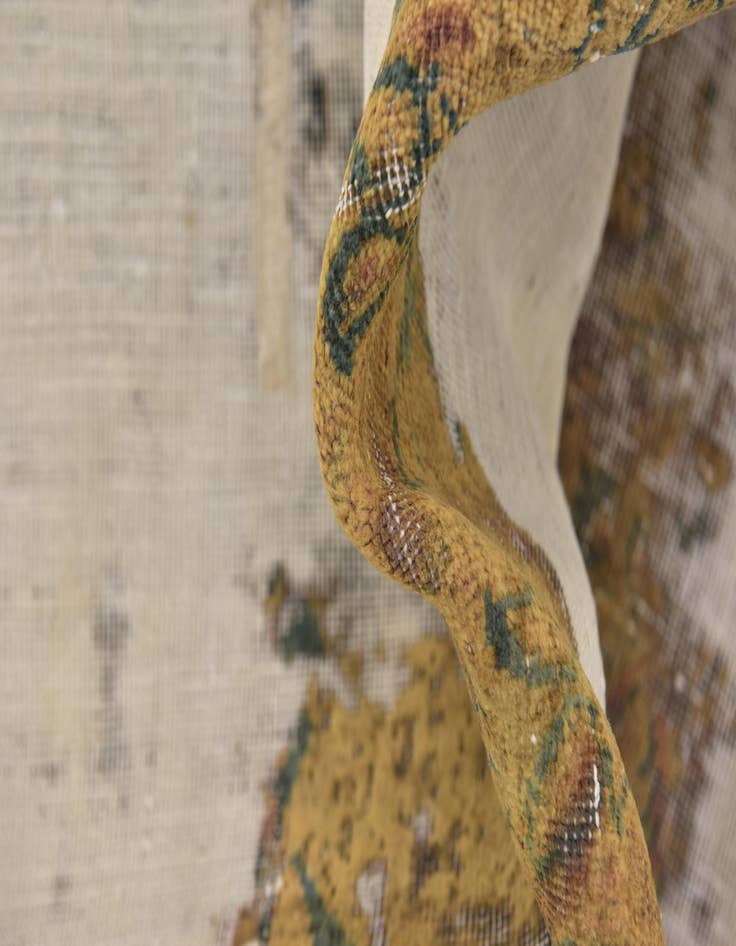 Detail image of  8' x 11' 8  Hand Knotted Ultra Vintage Persian Wool Rug