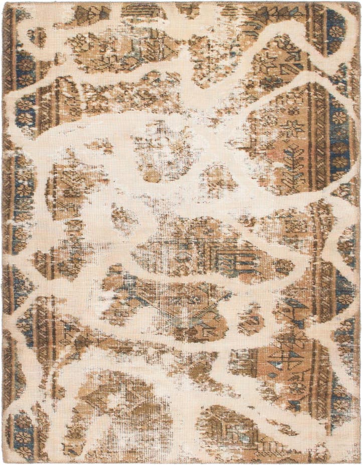 3' x 5' 9  Hand Knotted Ultra Vintage Persian W...