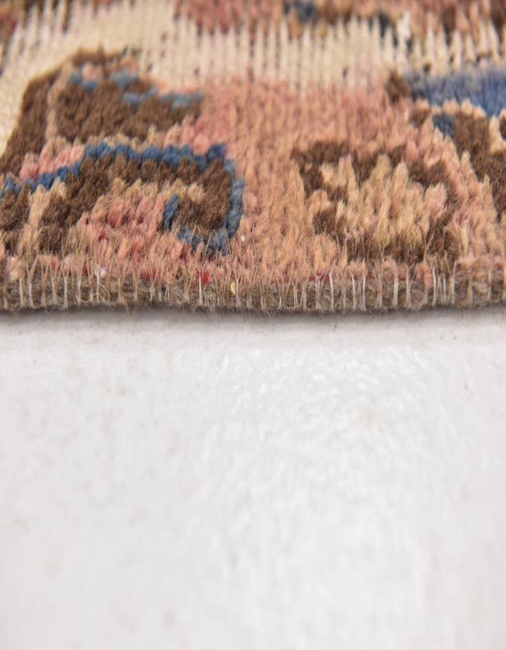 Detail image of  2' 8 x 4' 9  Hand Knotted Ultra Vintage Persian Wool Rug