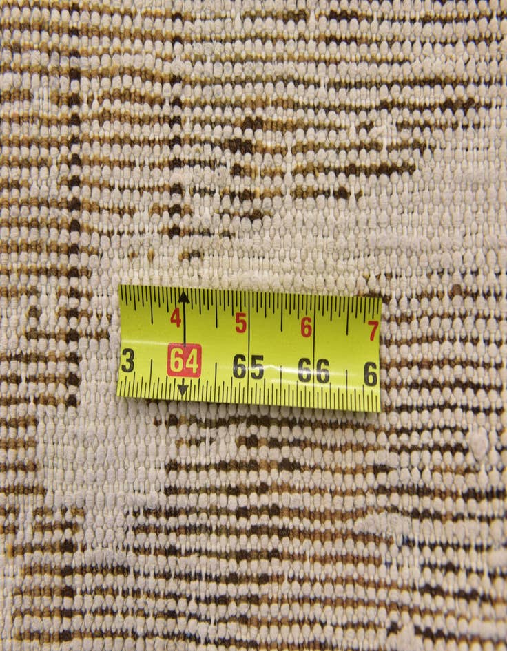 Detail image of  4' 6 x 6' 2  Hand Knotted Ultra Vintage Persian Wool Rug