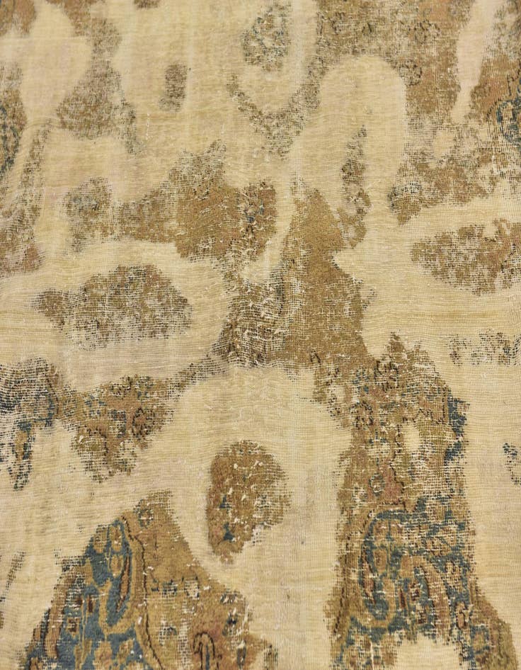 Detail image of  5' 10 x 8' 10  Hand Knotted Ultra Vintage Persian Wool Rug