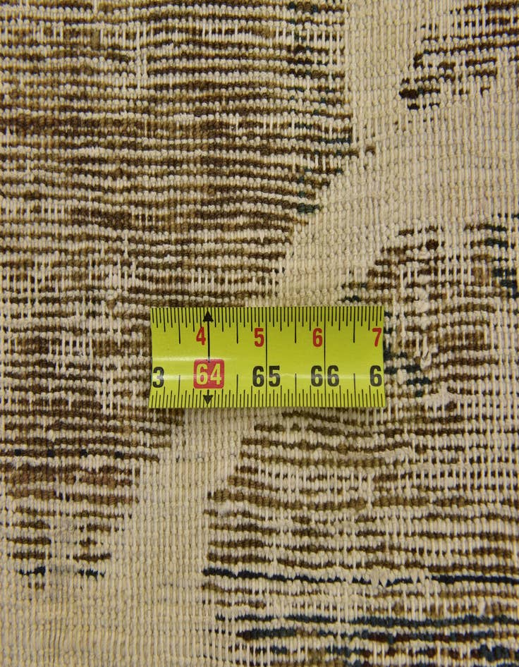 Detail image of  5' 10 x 8' 10  Hand Knotted Ultra Vintage Persian Wool Rug