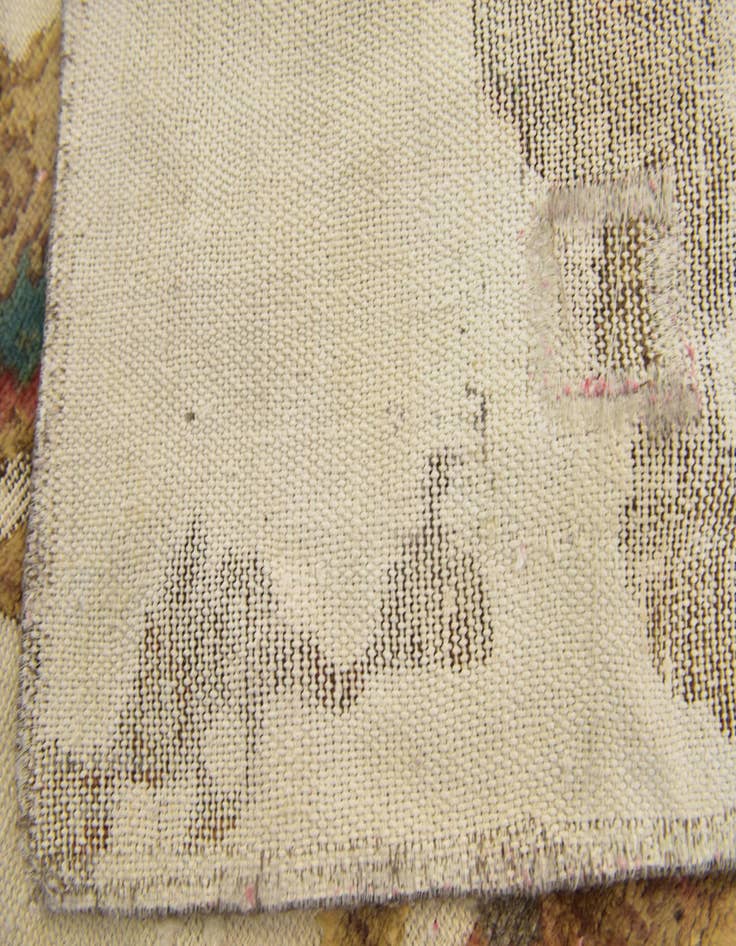 Detail image of  3' 3 x 5' 10  Hand Knotted Ultra Vintage Persian Wool Rug