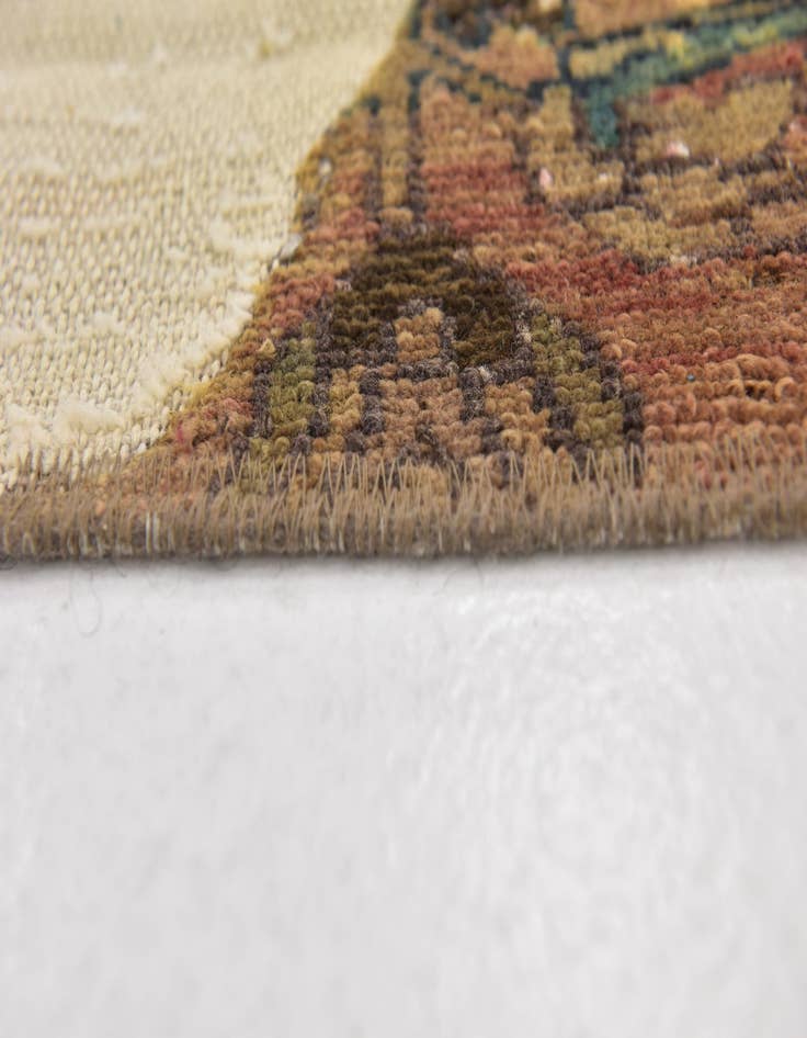 Detail image of  3' 3 x 5' 10  Hand Knotted Ultra Vintage Persian Wool Rug