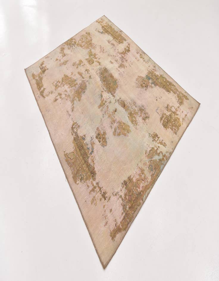 Detail image of  5' 10 x 7' 4  Hand Knotted Ultra Vintage Persian Wool Rug