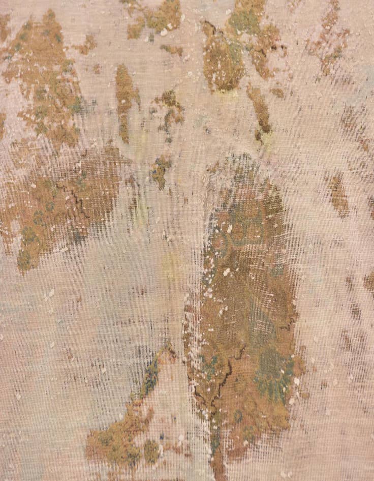 Detail image of  5' 10 x 7' 4  Hand Knotted Ultra Vintage Persian Wool Rug