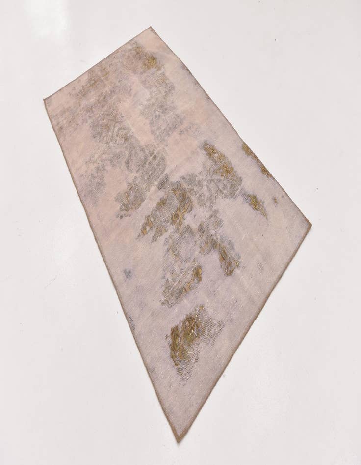 Detail image of  3' 10 x 6' 5  Hand Knotted Ultra Vintage Persian Wool Rug