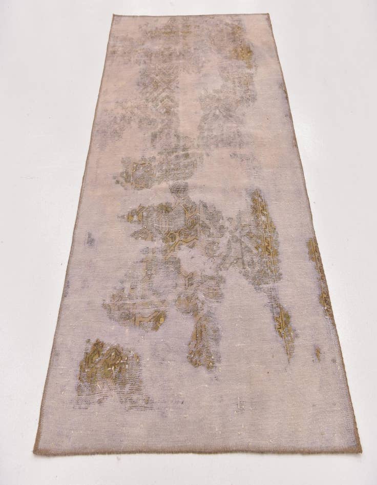 Detail image of  3' 10 x 6' 5  Hand Knotted Ultra Vintage Persian Wool Rug