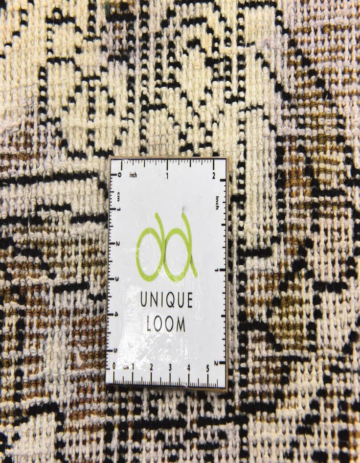 Detail image of  6' x 8' 8  Hand Knotted Ultra Vintage Persian Wool Rug