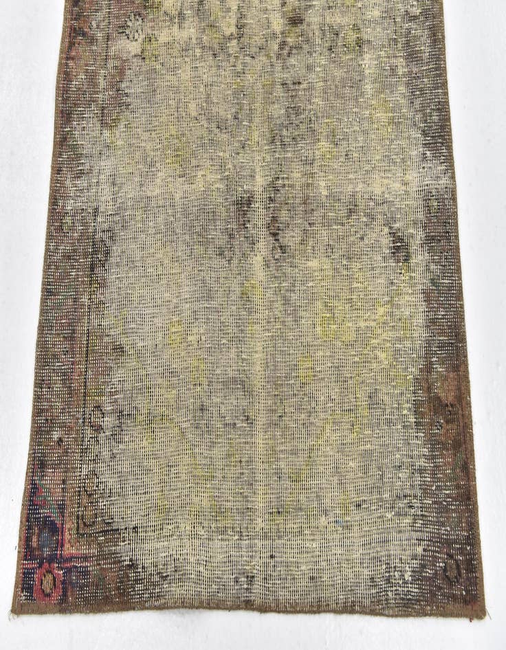 Detail image of  3' x 4' 8  Hand Knotted Ultra Vintage Persian Wool Rug