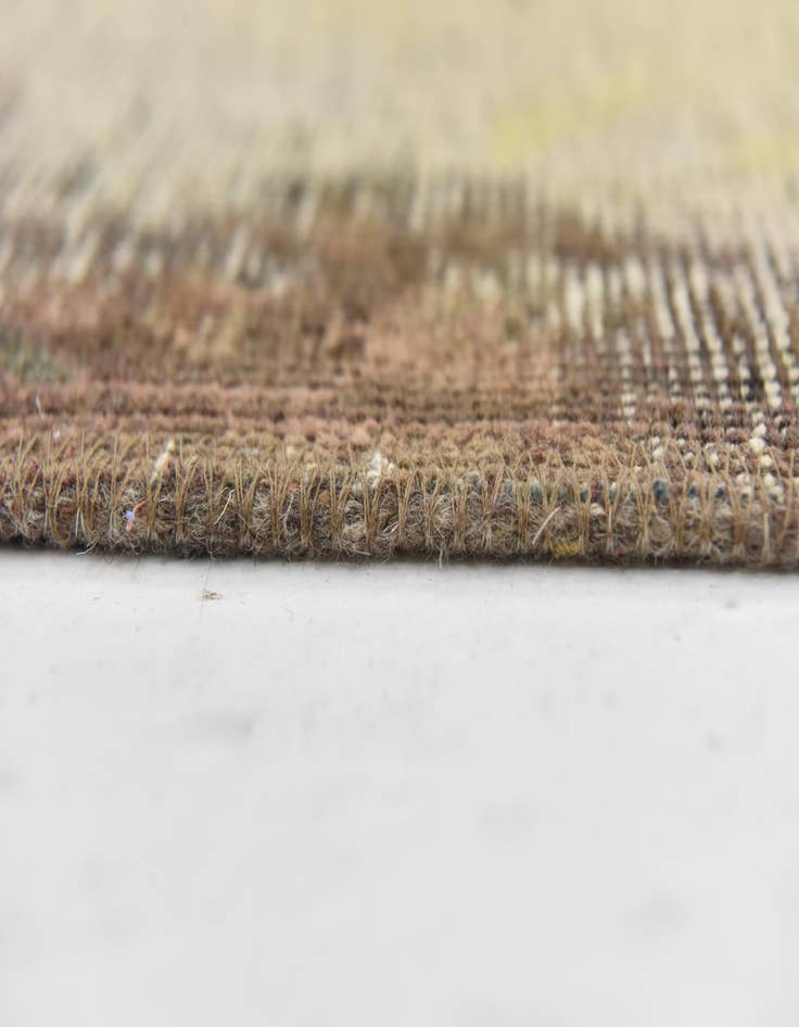 Detail image of  3' x 4' 8  Hand Knotted Ultra Vintage Persian Wool Rug