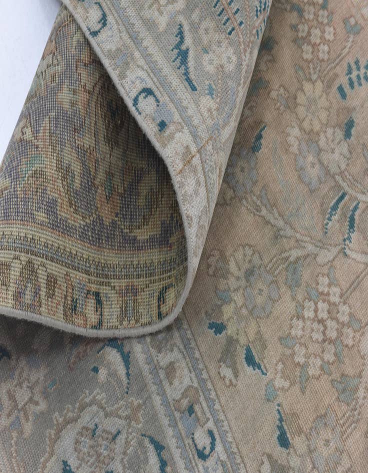 Detail image of  9' 6 x 12' 9  Hand Knotted Ultra Vintage Persian Wool Rug