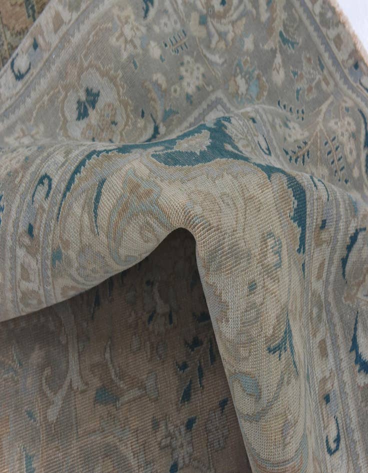 Detail image of  9' 6 x 12' 9  Hand Knotted Ultra Vintage Persian Wool Rug