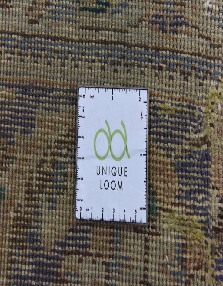 Detail image of  9' 6 x 12' 9  Hand Knotted Ultra Vintage Persian Wool Rug