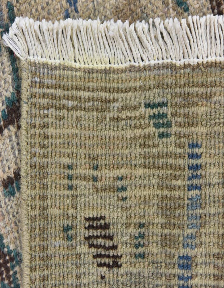 Detail image of  8' 7 x 11' 6  Hand Knotted Ultra Vintage Persian Wool Rug