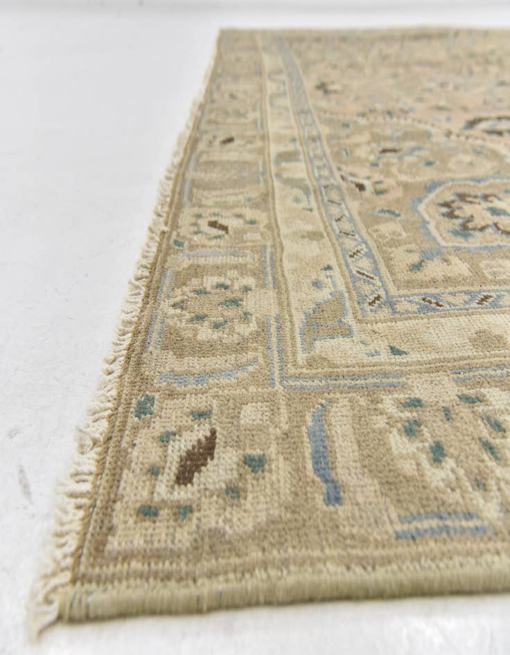 Detail image of  8' 7 x 11' 6  Hand Knotted Ultra Vintage Persian Wool Rug