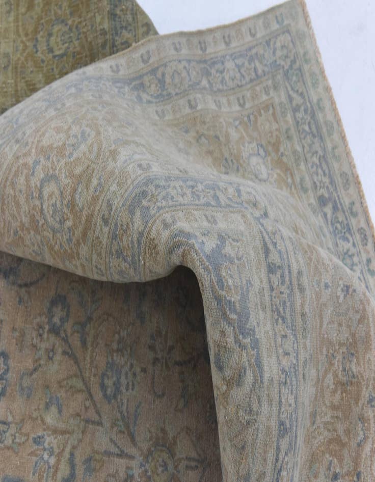 Detail image of  9' 8 x 12' 7  Hand Knotted Ultra Vintage Persian Wool Rug