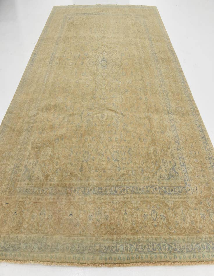 Detail image of  9' 8 x 12' 7  Hand Knotted Ultra Vintage Persian Wool Rug