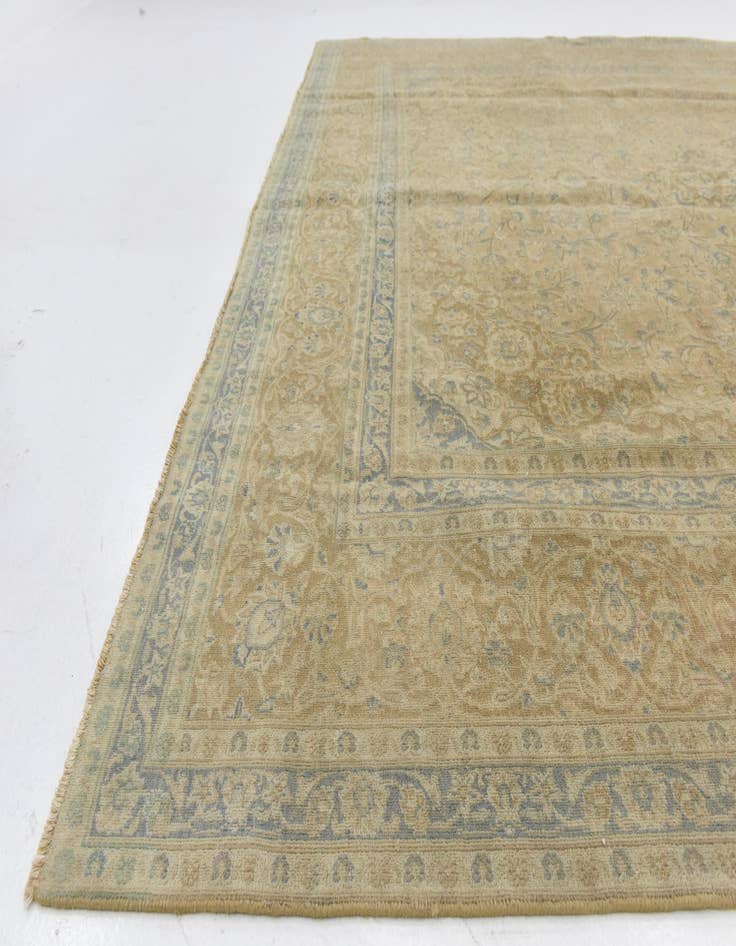 Detail image of  9' 8 x 12' 7  Hand Knotted Ultra Vintage Persian Wool Rug