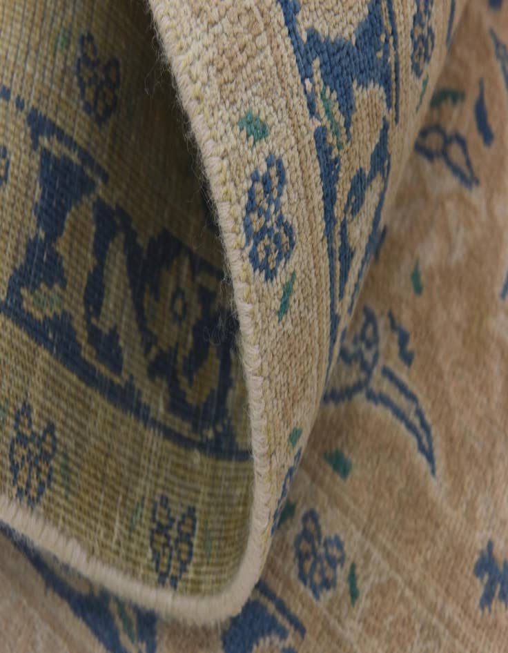 Detail image of  9' x 13'  Hand Knotted Ultra Vintage Persian Wool Rug