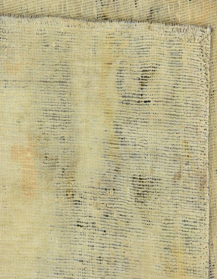 Detail image of  6' 9 x 9'  Hand Knotted Ultra Vintage Persian Wool Rug