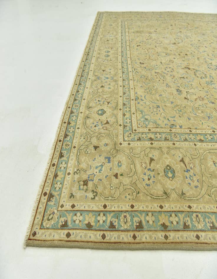 Detail image of  9' 8 x 12' 7  Hand Knotted Ultra Vintage Persian Wool Rug