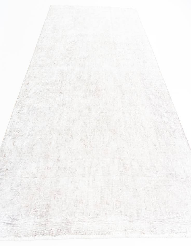 Detail image of  7' 9 x 11'  Hand Knotted Ultra Vintage Persian Wool Rug