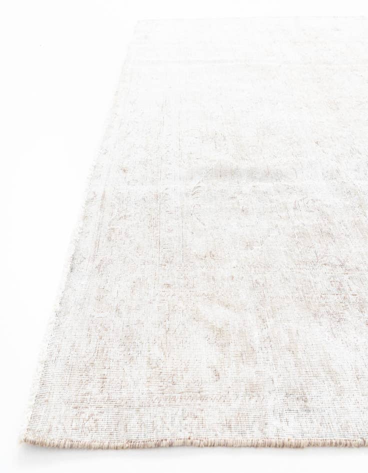 Detail image of  7' 9 x 11'  Hand Knotted Ultra Vintage Persian Wool Rug