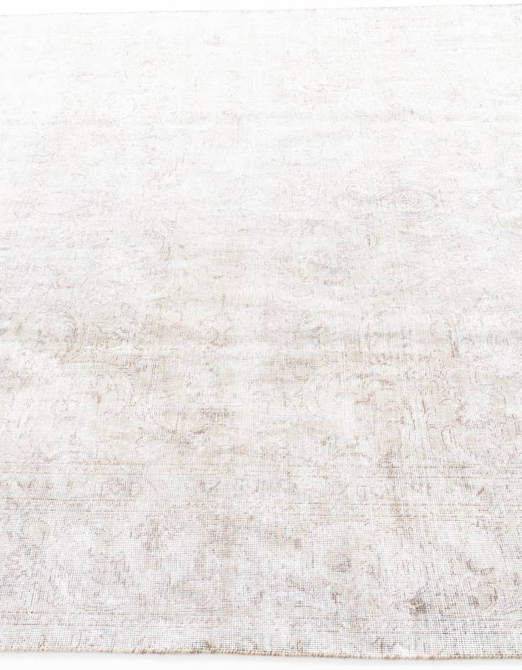 Detail image of  7' 9 x 11'  Hand Knotted Ultra Vintage Persian Wool Rug