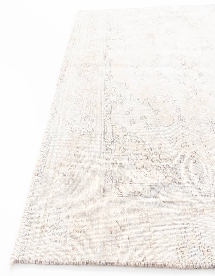 Detail image of 5' 9 x 9' 2 Hand Knotted Ultra Vintage Persian Wool Rug