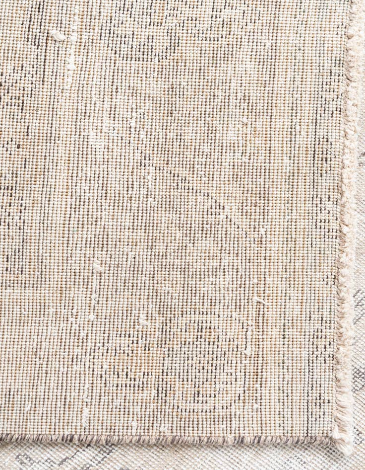 Detail image of 5' 9 x 9' 2 Hand Knotted Ultra Vintage Persian Wool Rug