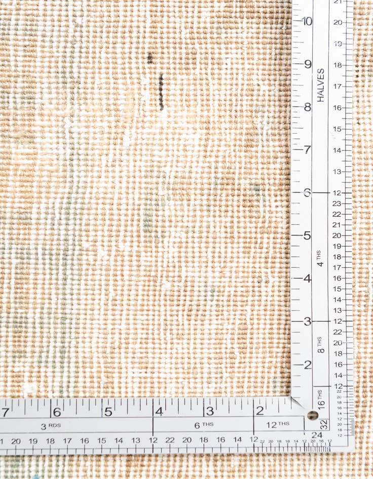 Detail image of  6' x 9' 8  Hand Knotted Ultra Vintage Persian Wool Rug