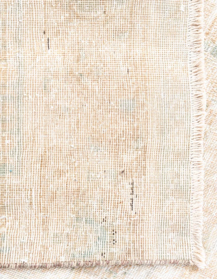 Detail image of  6' x 9' 8  Hand Knotted Ultra Vintage Persian Wool Rug