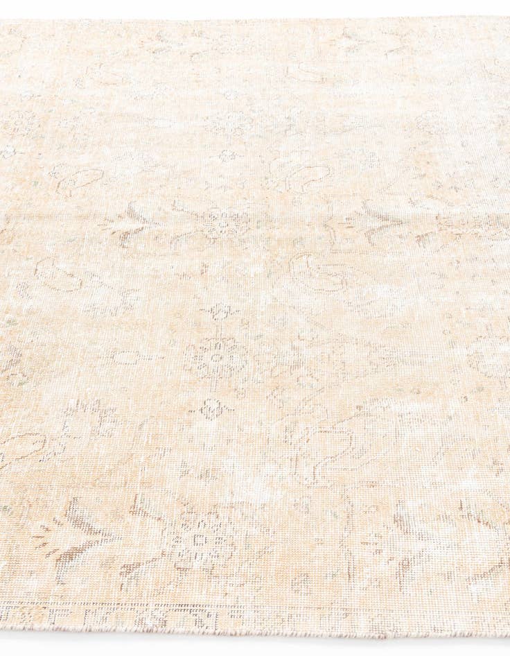 Detail image of  6' x 9' 7  Hand Knotted Ultra Vintage Persian Wool Rug