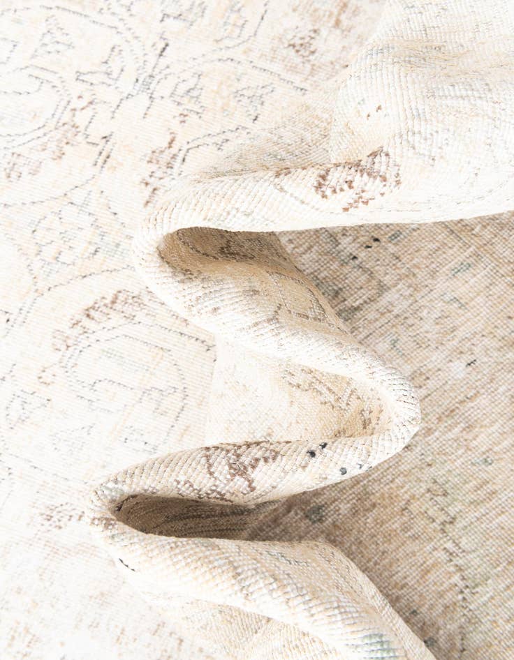 Detail image of  6' 8 x 9' 9  Hand Knotted Ultra Vintage Persian Wool Rug