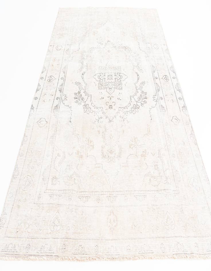 Detail image of  6' 2 x 9' 8  Hand Knotted Ultra Vintage Persian Wool Rug