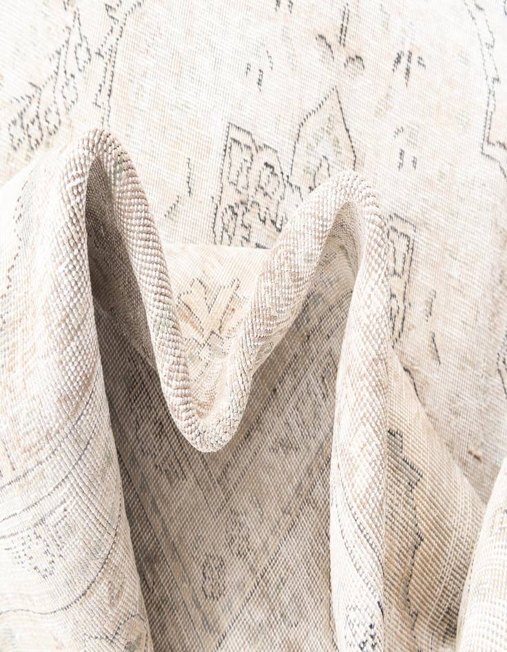 Detail image of  6' 2 x 9' 8  Hand Knotted Ultra Vintage Persian Wool Rug