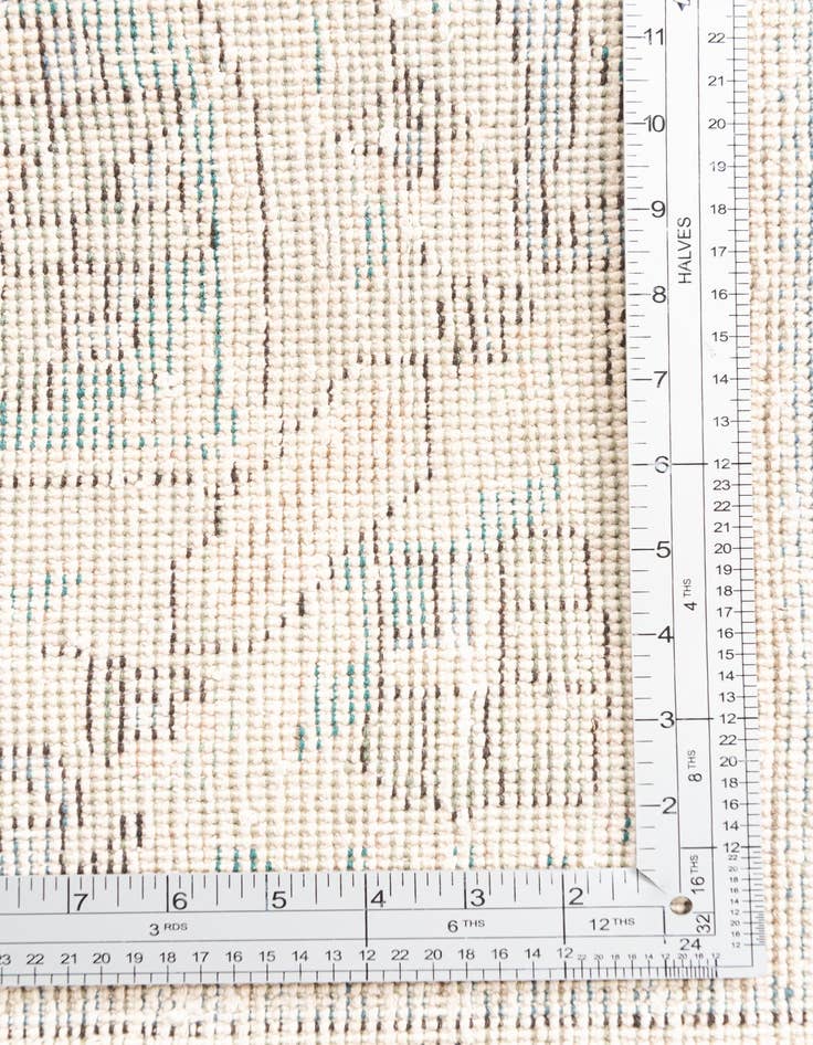 Detail image of  5' 9 x 9' 3  Hand Knotted Ultra Vintage Persian Wool Rug